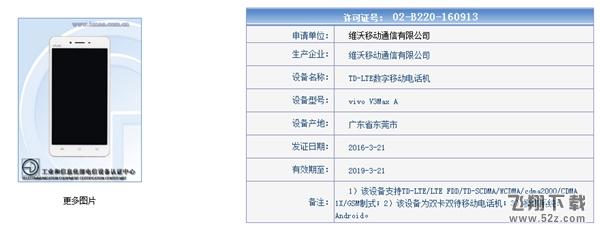 vivo V3 Max��ȫ�ع⣺5.5�������3GB�ڴ�